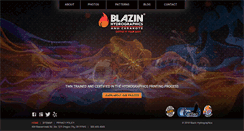 Desktop Screenshot of blazinhydrographics.com